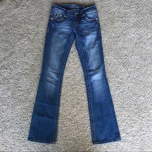 Miss Me Bootcut Lowrise Denim Jeans Size 25